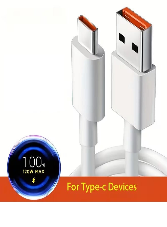 Marrkhor 5-Piece Ultra-Fast Charging Type-C Data Cable-120W 6A - Image 3